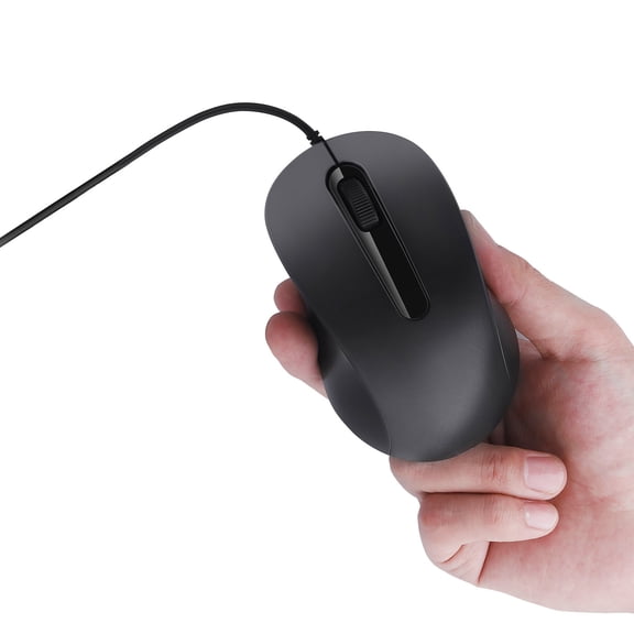 Ergonomic Type C 3 Button 1000DPI USB C Mice Adjustable Sensitivity for PC, Laptop and More Type C Devices