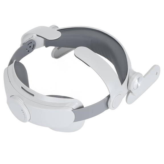 Ergonomic VR Head Strap Adjustable Balance Weight Meta Quest 3 Headset Replacement Elite Strap Comfort Head Cushion and Protective Headband (9.06 in / 23.0 cm)