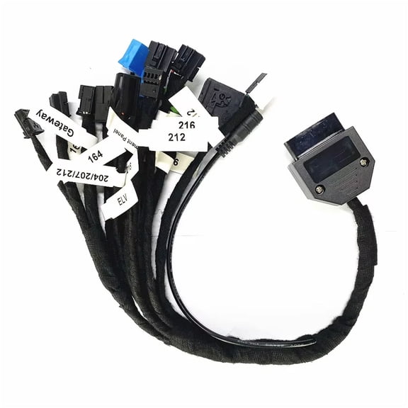 Ergonomic Vehicle Testing Tool Features High Conductivity Wiring for W166 W246 W218 W204 Efficient Cluster Diagnostics