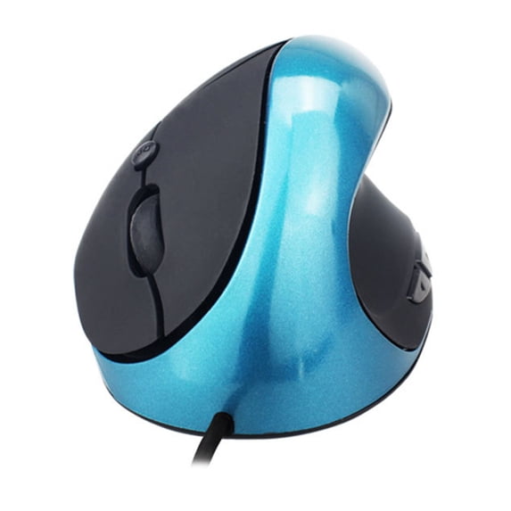 Ergonomic Vertical Mouse - Wired USB Mouse with 6 Buttons, 3 Adjustable DPI (800/1200/1600), Right-Hand Design, Comfort Grip for Office & Computer Use