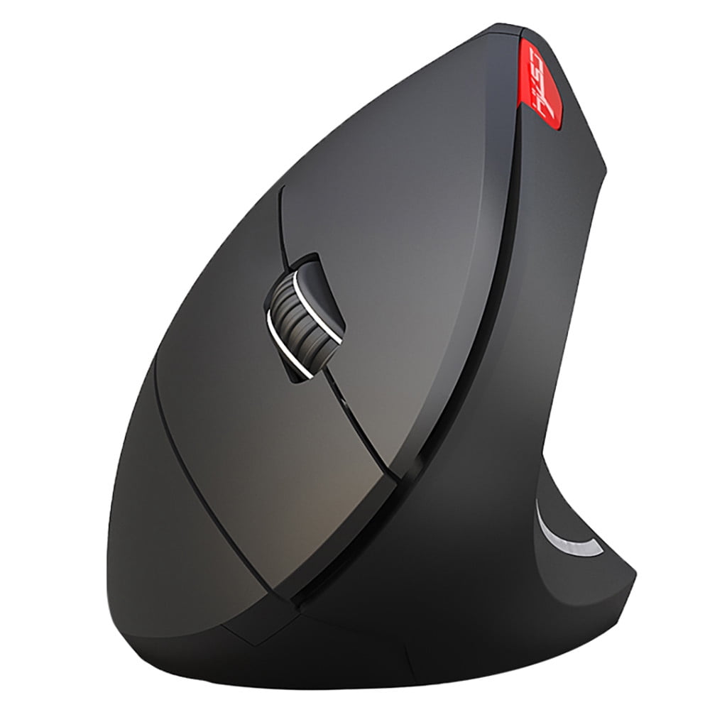 Ergonomic Vertical Wireless Mouse Bluetooth 5.0 and 2.4g Usb Receiver Adjustable Dpi Settings for Pc Laptop Desktop Mac Windows Computer Office Home Work Travel Portable Use