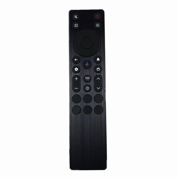 Ergonomic Voice Enabled TV Remote Enhancing Durability Plastic Texture