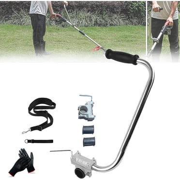 CHUSHUYI Ergonomic Trimmer Handle & Shoulder Harness – Reduces Back Strain, Fits Most Trimmers