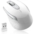 thumbnail image 1 of Ergonomic Wireless 2.4G Computer Mouse, Silent, 3 Adjustable Dpi, 1 of 6