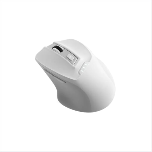 Ergonomic Wireless Mouse for Women, Rechargeable Silent Computer Mouse with Aesthetic Design, Cute Laptop Mouse for Home Office