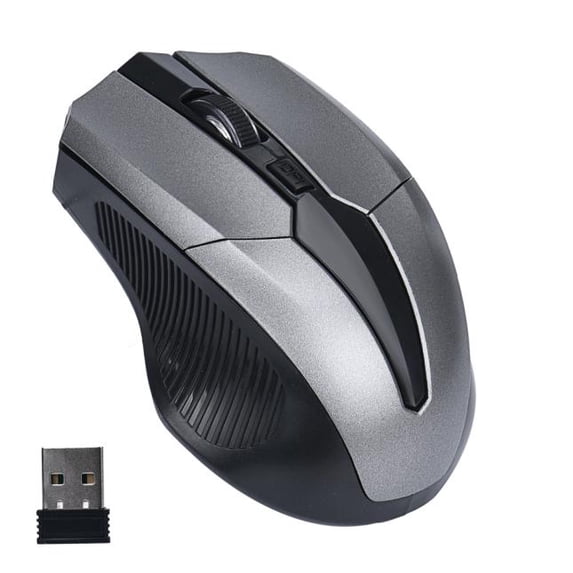 Ergonomic Wireless Optical with 24 USB Receiver for Smooth PC and ...