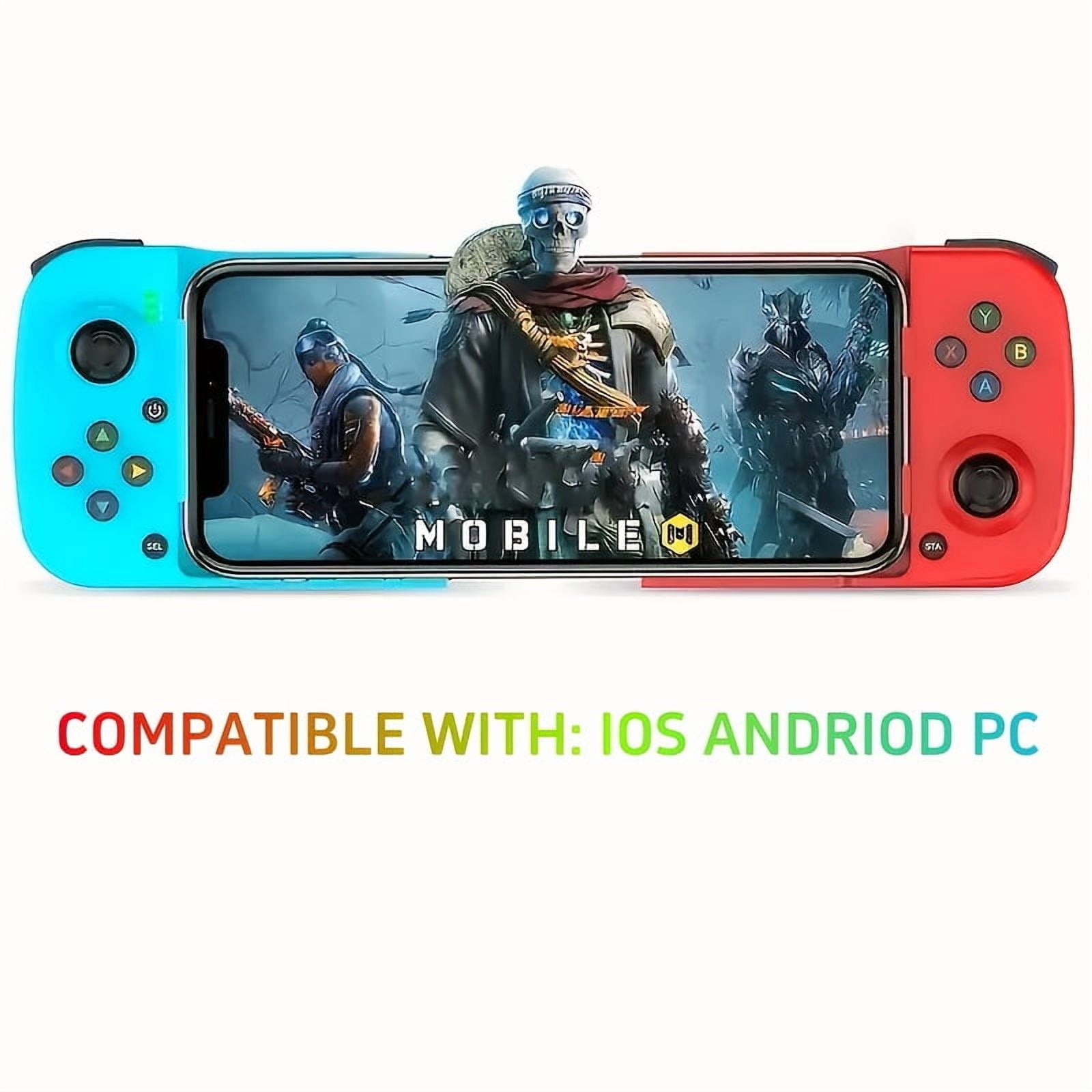 Ergonomic Wireless Telescopic Gamepad | For iPhone/Android/PC/Steam ...