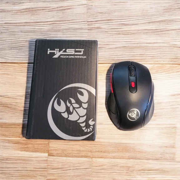 Ergonomic Wireless Usb Optical Mouse W Batteries T67