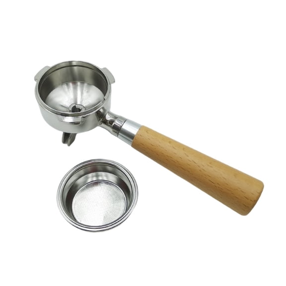 Ergonomic Wood Handle Suitable for 58mm Espresso Maker Enthusiasts Present