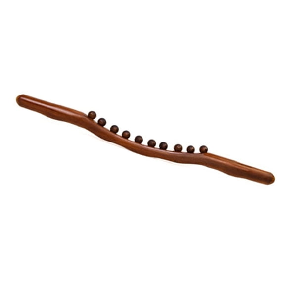 Ergonomic Wood Massage Stick For Targeted Muscle Relaxation And Pains Relief