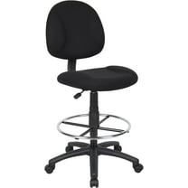 Ergonomic Works Drafting Chair Without Arms in Black