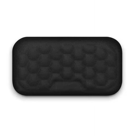 Ergonomic Wrist Pad Mouse and Keyboard Protection Rest Pad Massage Texture for PC Laptop Gaming Keyboard Mouse A Black