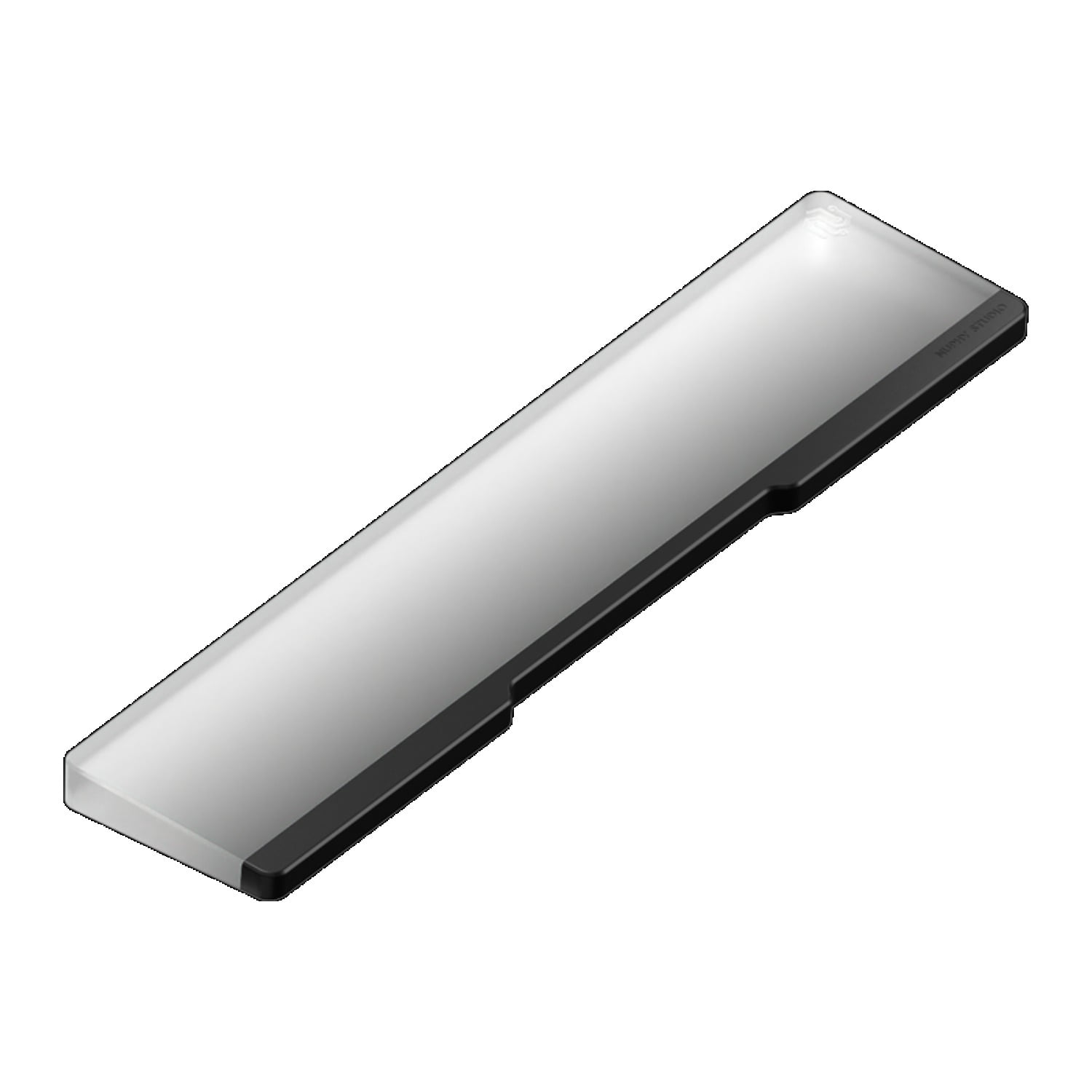 Ergonomic Wrist Rest for Field75 Keyboard, Acrylic Construction for Typing Comfort