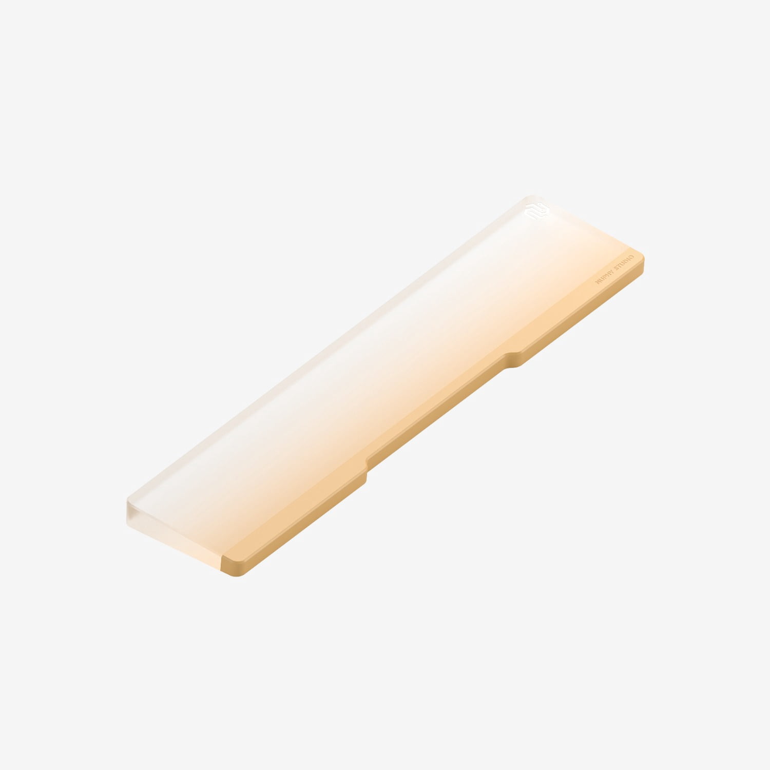 Ergonomic Wrist Rest for Field75 Keyboard, Acrylic Construction for Typing Comfort