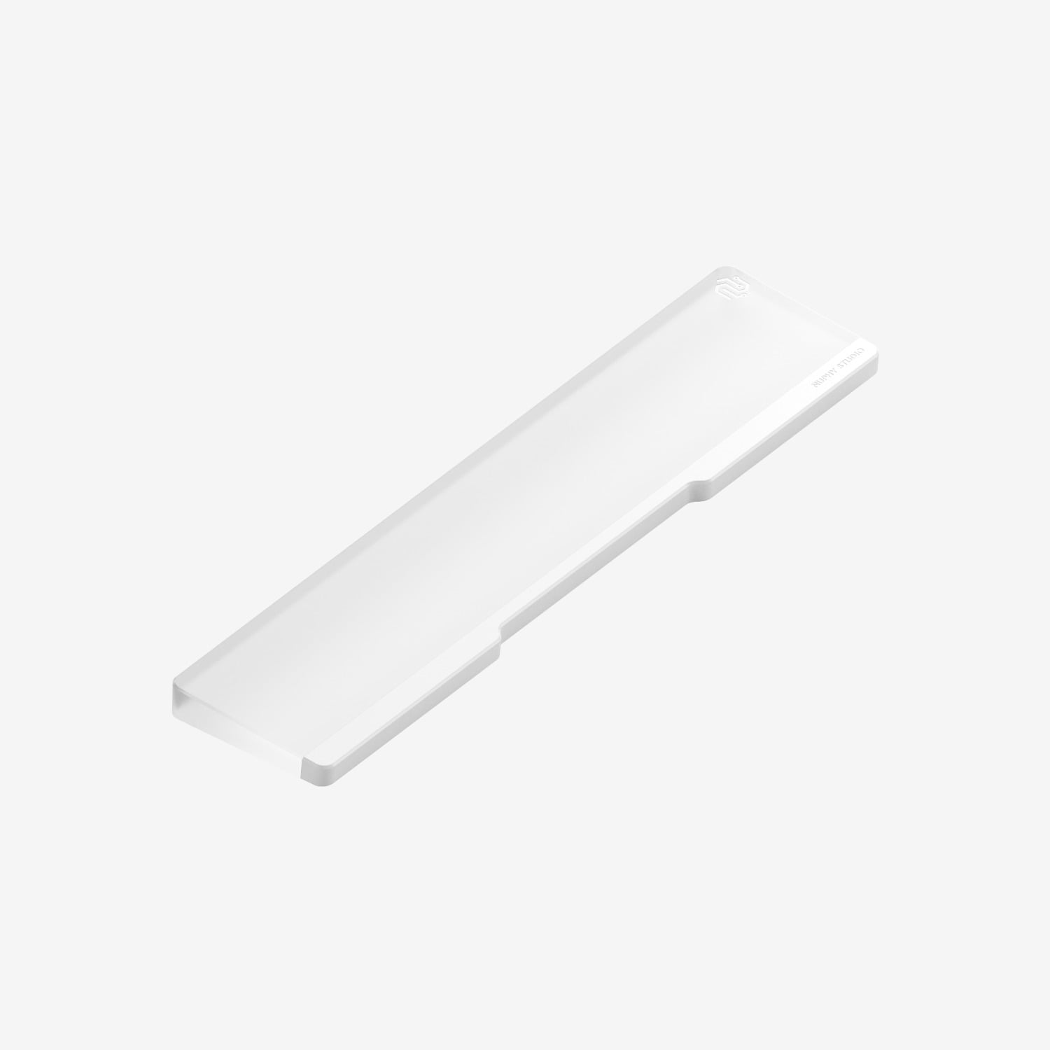 Ergonomic Wrist Rest for Field75 Keyboard, Acrylic Construction for Typing Comfort