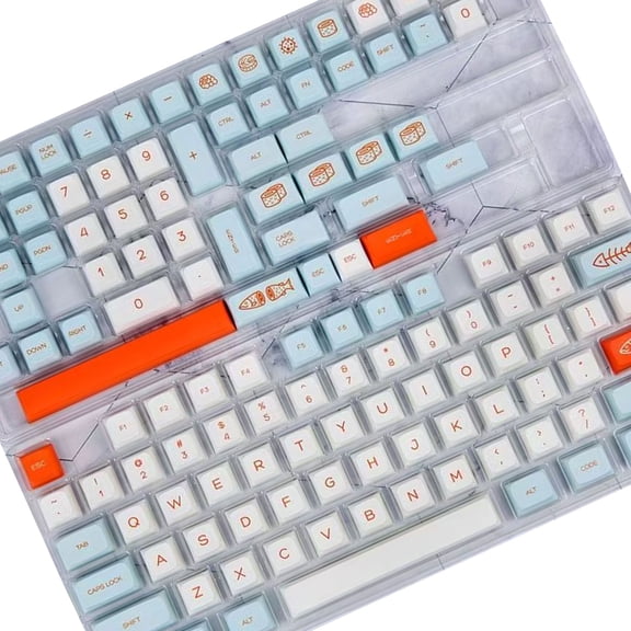 Ergonomic XDA Height PBT Keycaps Heat Sublimation Printed For Customs Mechanical Keyboards