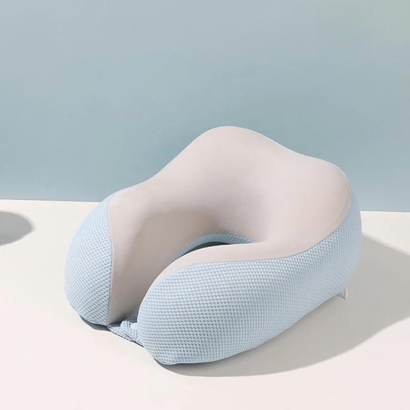 Ergonomical Slow Rebound Memory Foam Neck Pillow for Travel or Office Relieve Cervical Spine Pressure Summer Sleeping Pillow