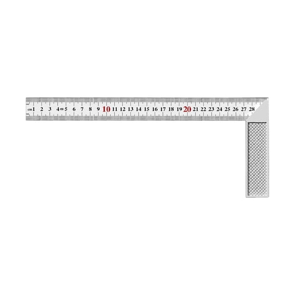Ergonomically Aluminum Alloy Ruler For Easy Reading Comfort During Extended Use