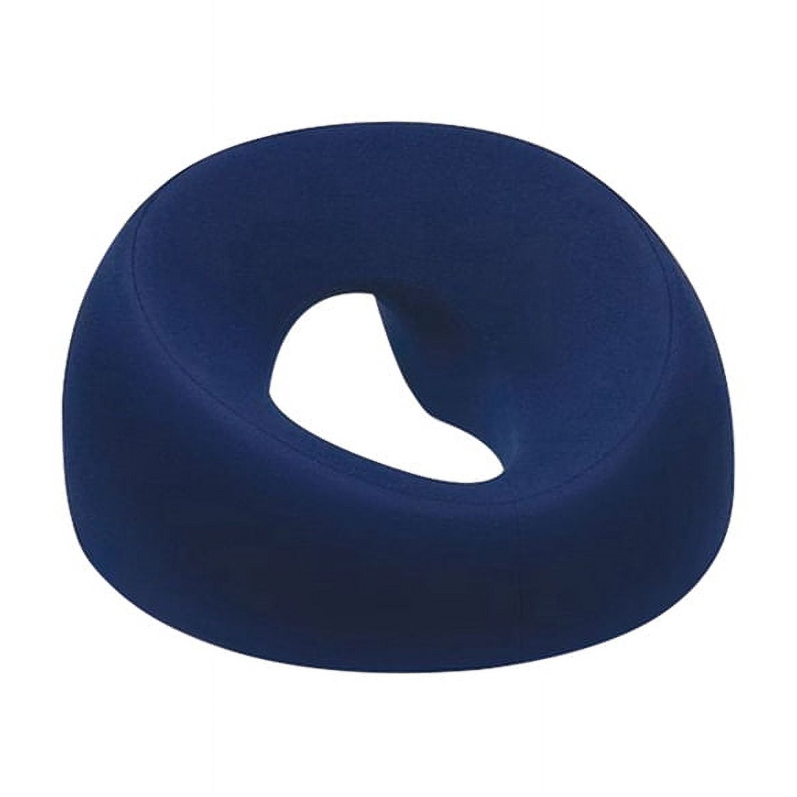 Ergonomics Lying Down Pillow Memory Foam for Beauty Salon Navy blue