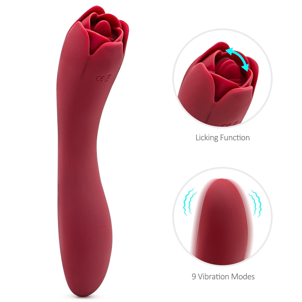 Ergonomics Upgraded Rose Toys Clitoral Licking G Spot Vibrators tongue  Licking for Women Clit Nipple Dildo Vibrators Clitoris Stimulator with 5  Licker Patterns & 10 Strong Vibration Adult Sex Toys - Walmart.com