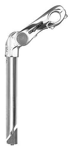 ErgoTec Unisex – Volwassenen Engels stuur 03160504, zilver, 25,4 mm