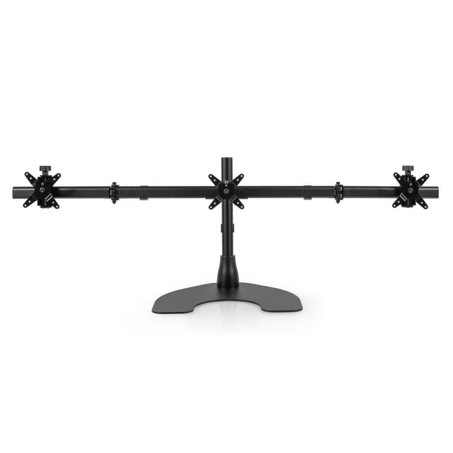 Ergotech Triple LCD Horizontal Desk Stand with Standard Wings