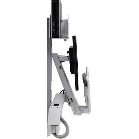 Ergotron 45-273-216 StyleView Sit-Stand Combo System Wall Mount