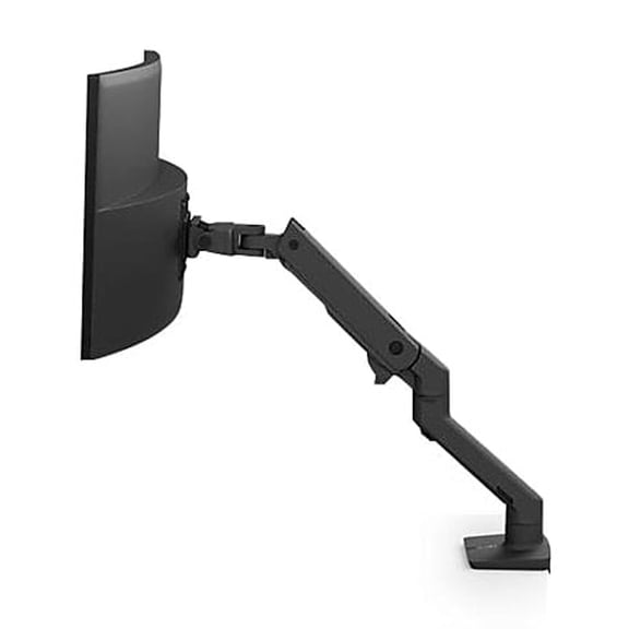 Ergotron HX Desk Mount Monitor Arm, Matte Black