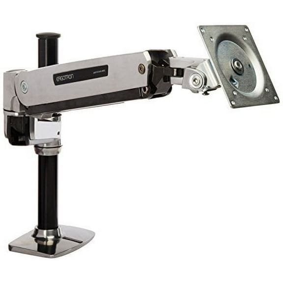 Ergotron Mounting Arm For Flat Panel Display - 46" Screen Support - 30 Lb Load Capacity - Aluminum - Polished Aluminum (45-384-026)