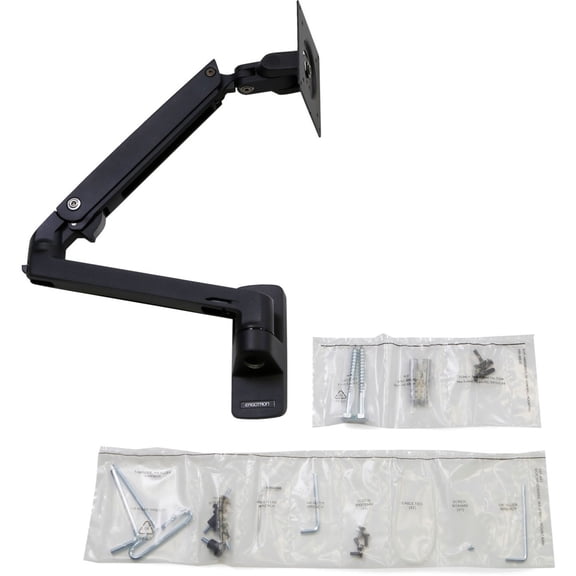 Ergotron MXV Wall Monitor Arm Matte Black 45-505-224