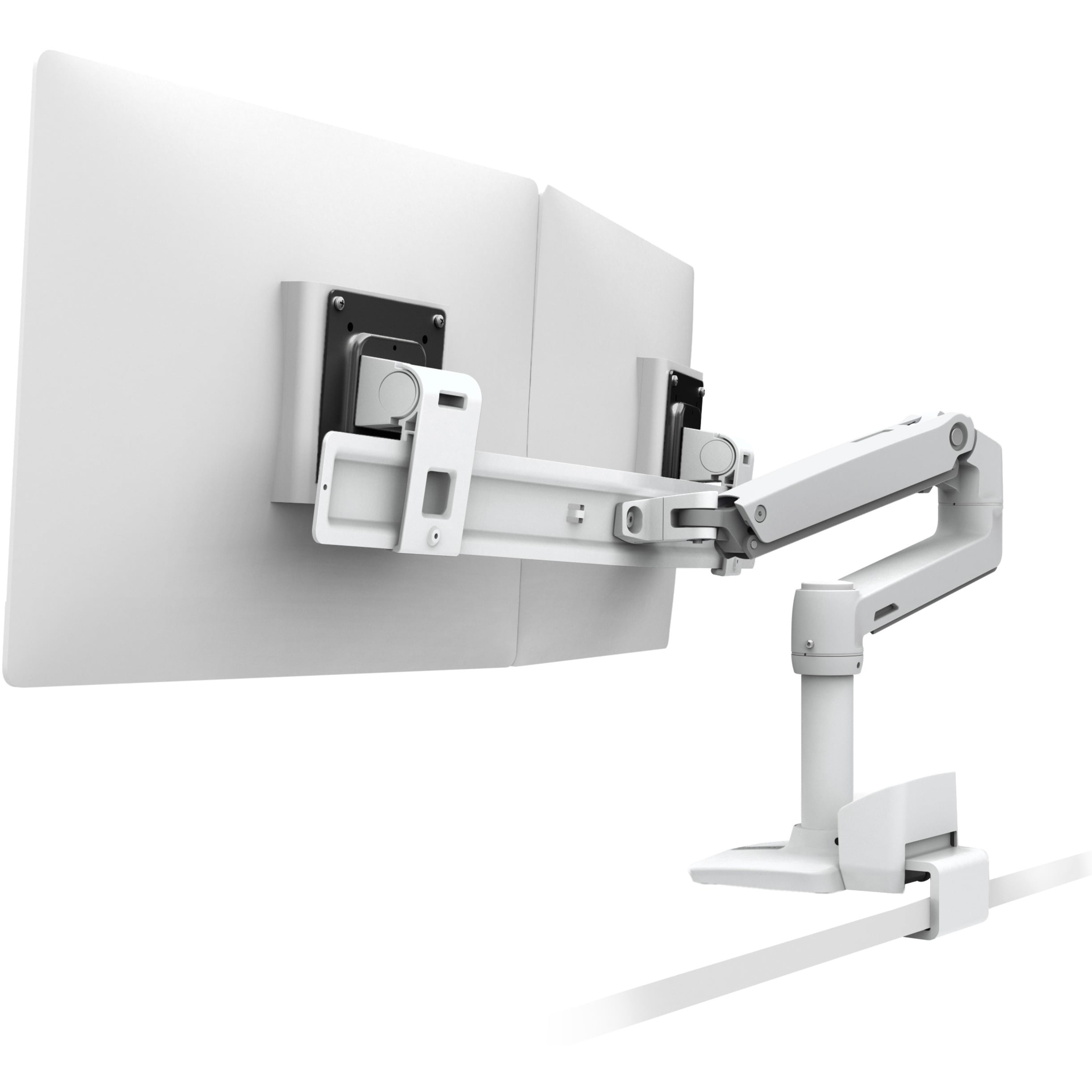 Ergotron Mounting Arm for LCD Display, LCD Monitor, White