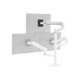 thumbnail image 1 of Ergotron Mounting Arm for Monitor - 25 lb Load Capacity - White, 1 of 5