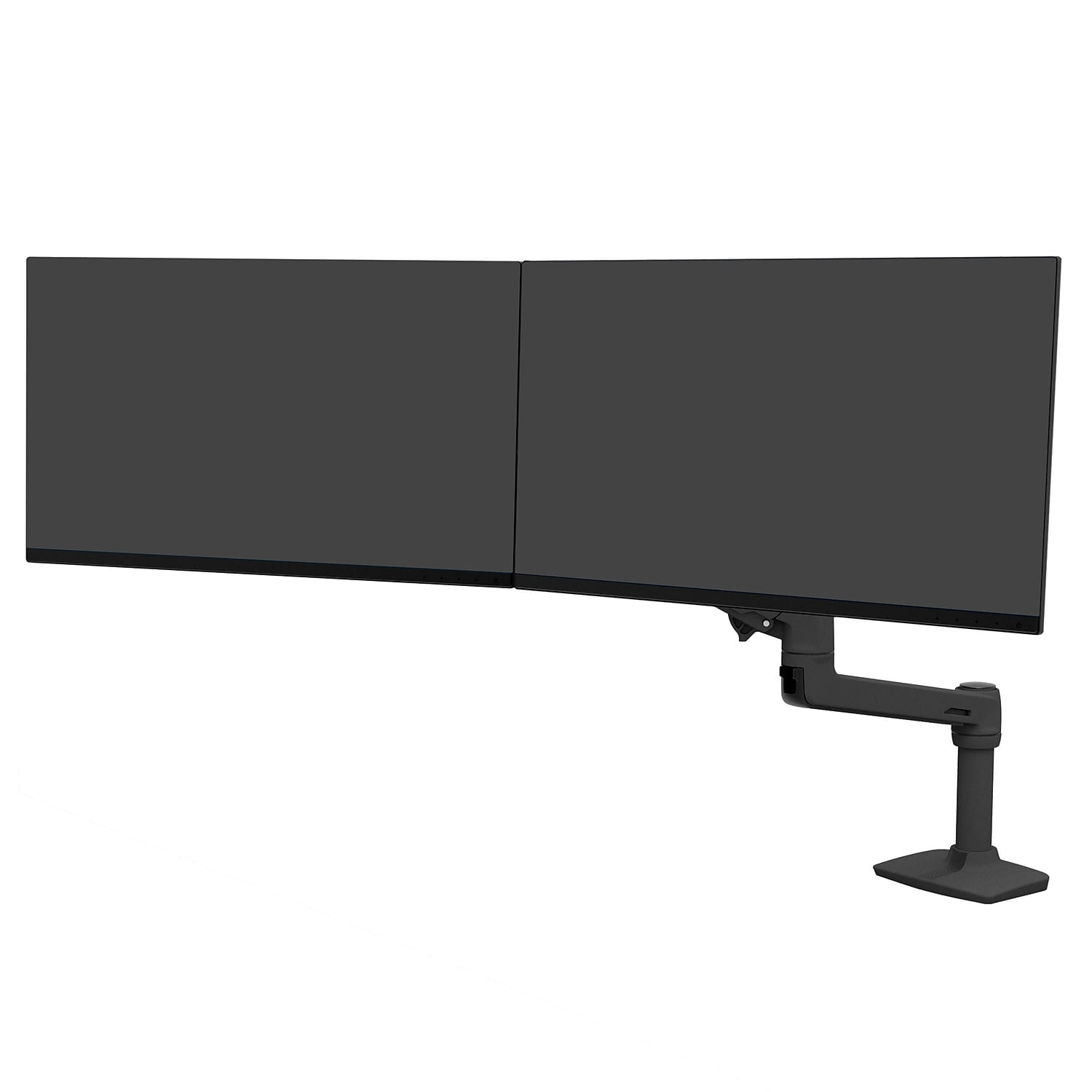 Ergotron 45489224 Dual Monitor Desk Mount Direct Arm Black