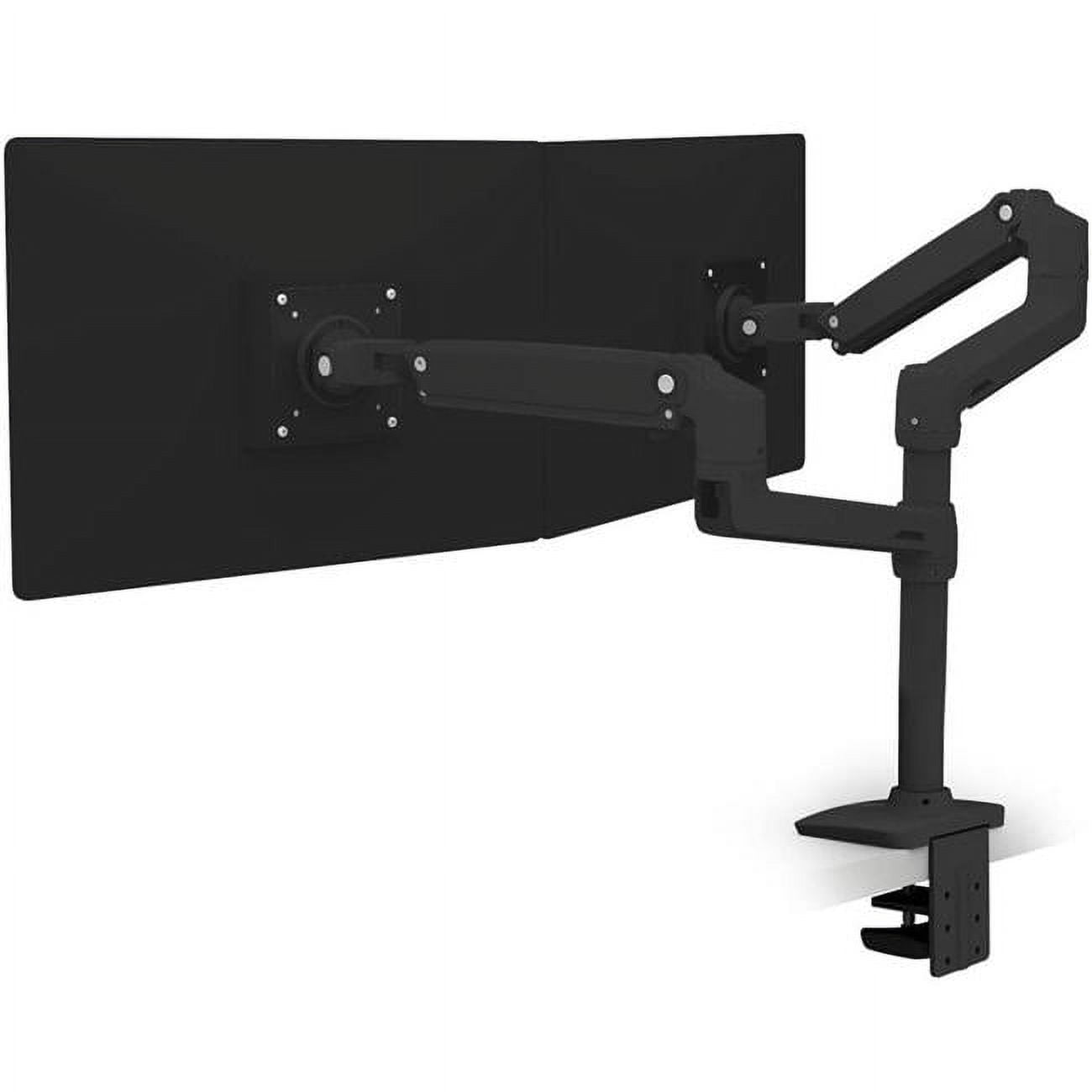 Ergotron Mounting Arm for Monitor, Notebook, Display Screen, TV - Matte Black (45-492-224)