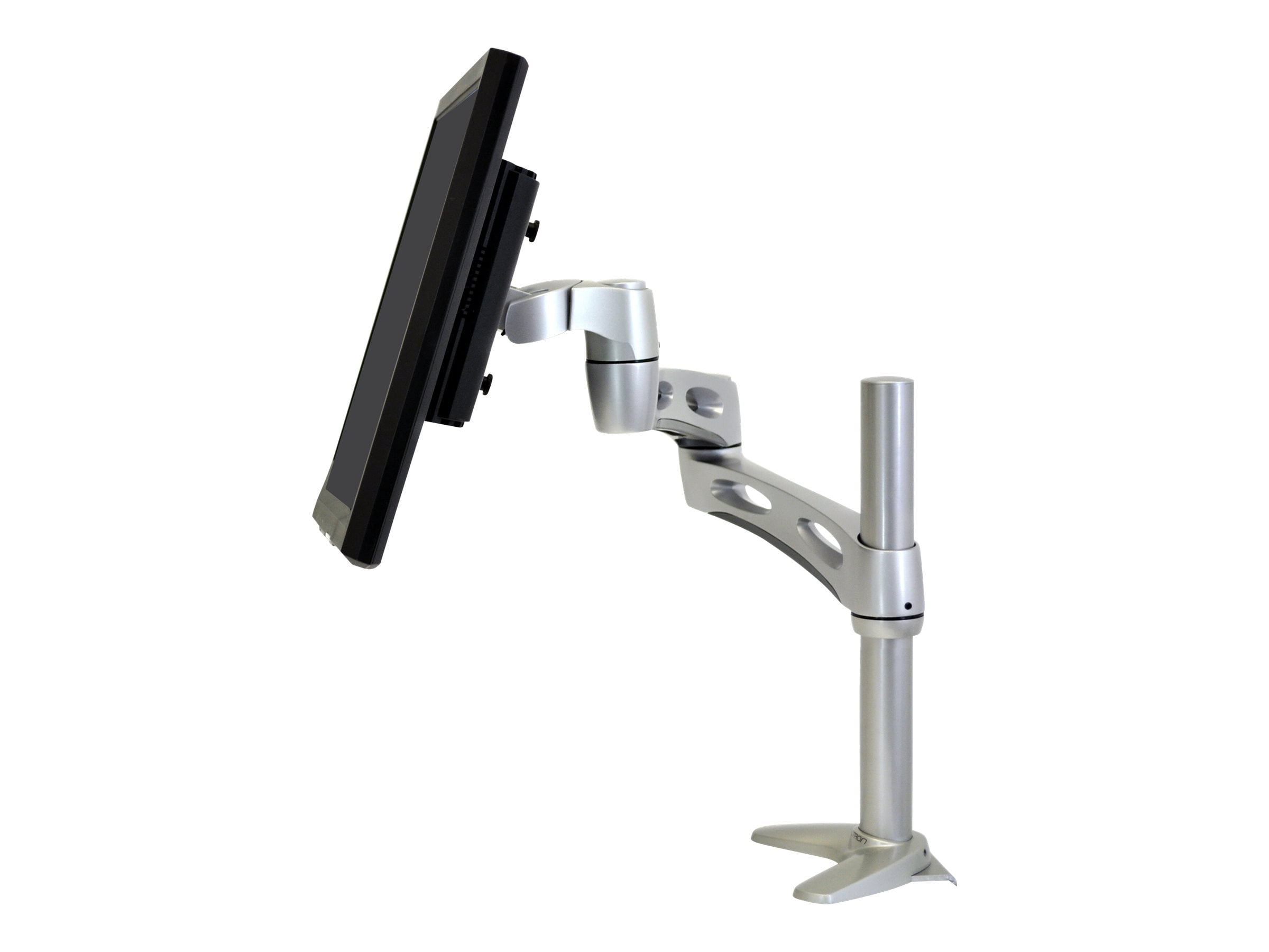 Ergotron Neo-Flex Extend LCD Arm, 2 x 4 3/4 to 23 1/8 x 11 7/8, Silver