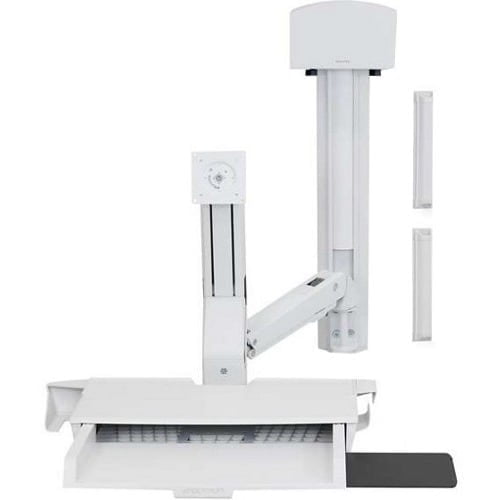 Ergotron StyleView Adjustable Wall Mount 24" Screen Support White (45-272-216)