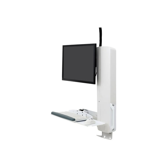 Ergotron StyleView Lift for 24" Screen Support - 30 lb Load Capacity - White