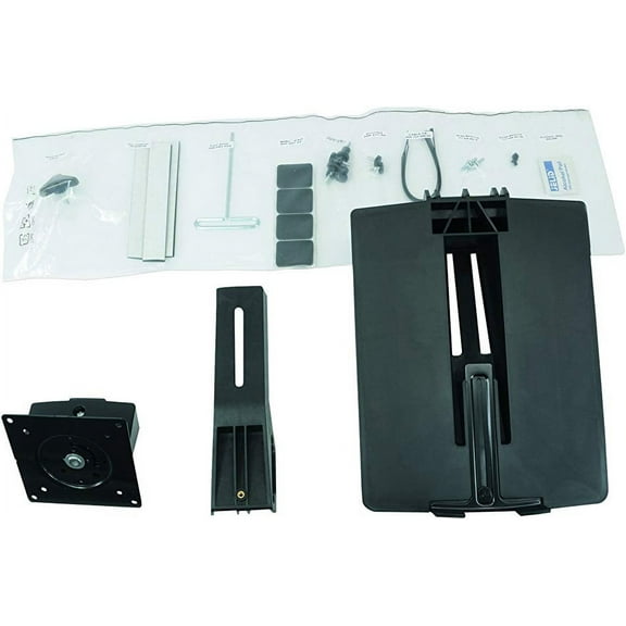 Ergotron WorkFit Conversion Kit: Dual to LCD & Laptop, Black