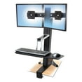 thumbnail image 1 of Ergotron WorkFit-S Dual Monitor Sit-Stand Workstation, 1 of 4