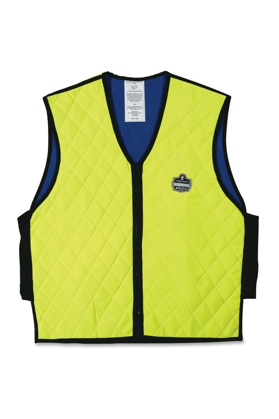 Ergoydne, Chill-Its Evaporative Cooling Vest, Lime, Medium