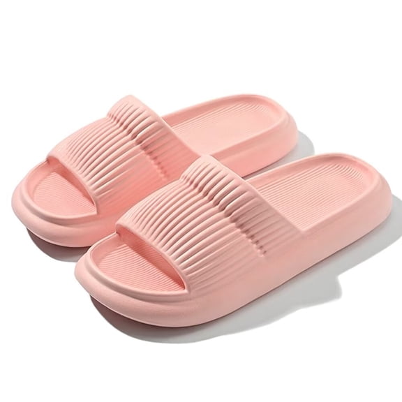 Erhuoxz Pillow Slippers for Women and Men,Shower Shoes Indoor Slides Bathroom Sandals,Non-Slip,Lightweight,Ultimate Comfort