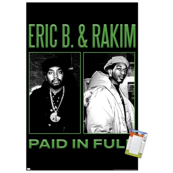 Eric B. & Rakim - Paid In Full Wall Poster, 14.725" x 22.375"