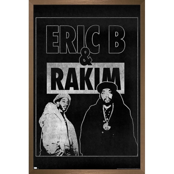Eric B. & Rakim - Stacks Wall Poster, 22.375" x 34" Framed
