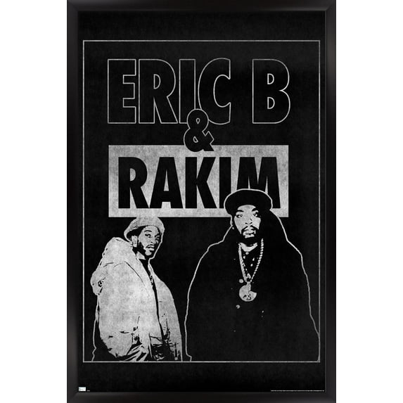 Eric B. & Rakim - Stacks Wall Poster, 22.375" x 34" Framed