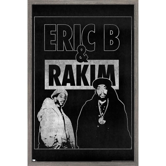 Eric B. & Rakim - Stacks Wall Poster, 22.375" x 34" Framed