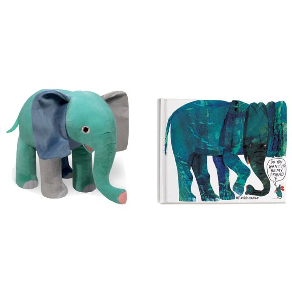 Eric Carle Do You Want To Be My Friend Elephant & Book 12 Stuffed s Plush