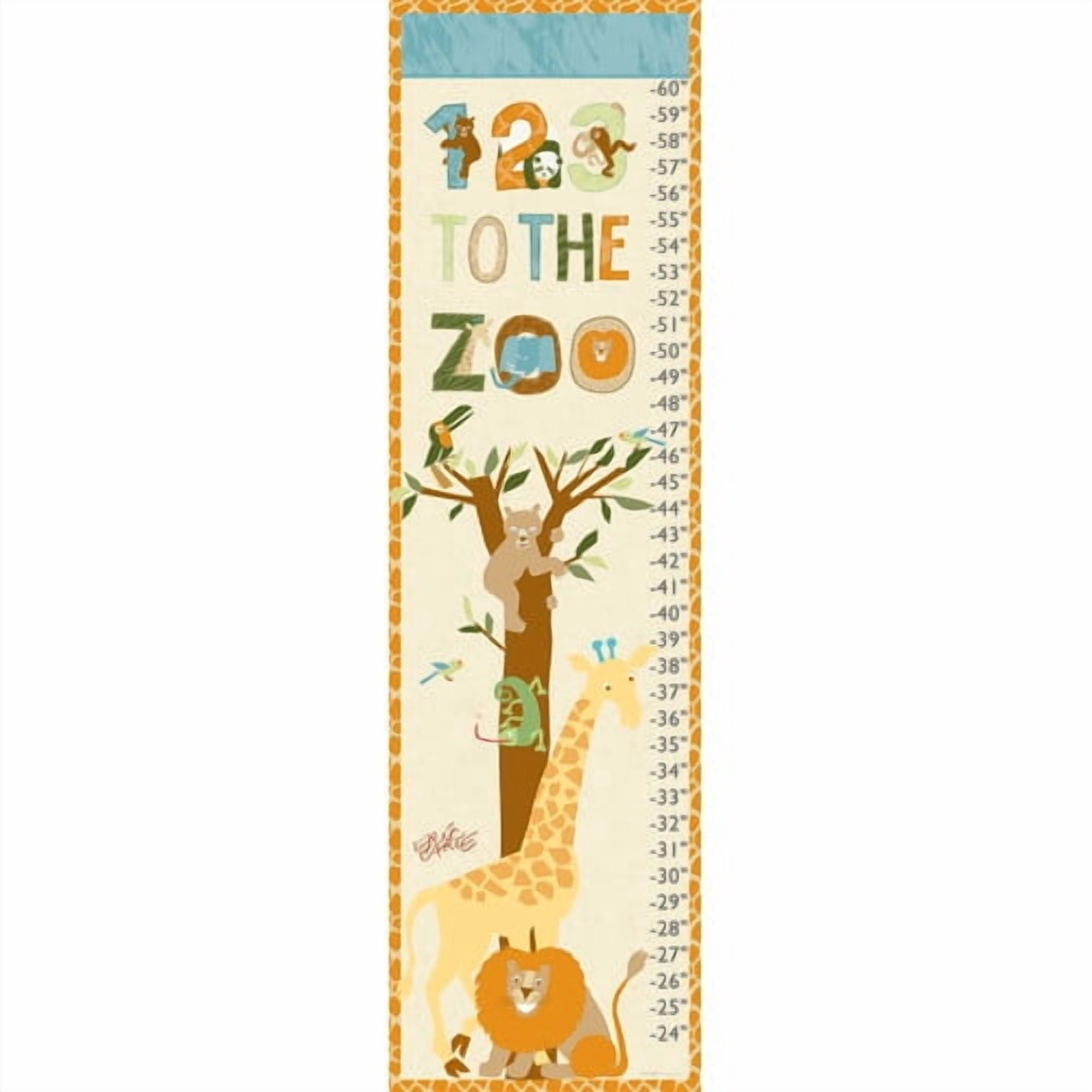 Marmont Hill 'Go To The Zoo' by Eric Carle Painting Print on Wrapped Canvas
