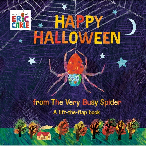 Happy Halloween from the Very Busy Spider: A Lift-The-Flap Book (Board Book)
