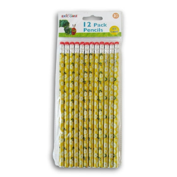 Eric Carle Hungry Caterpillar Pencils Reward Incentive - 12 Count