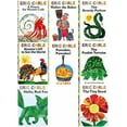 thumbnail image 1 of The Eric Carle Library Featuring 8 Classic Board Books Boxed Set [The Greedy Python, The Foolish Toroise, Rooster's Off to See the World, Walter the Baker, A House for Hermit Crab, Pancakes Pancakes!,, 1 of 1